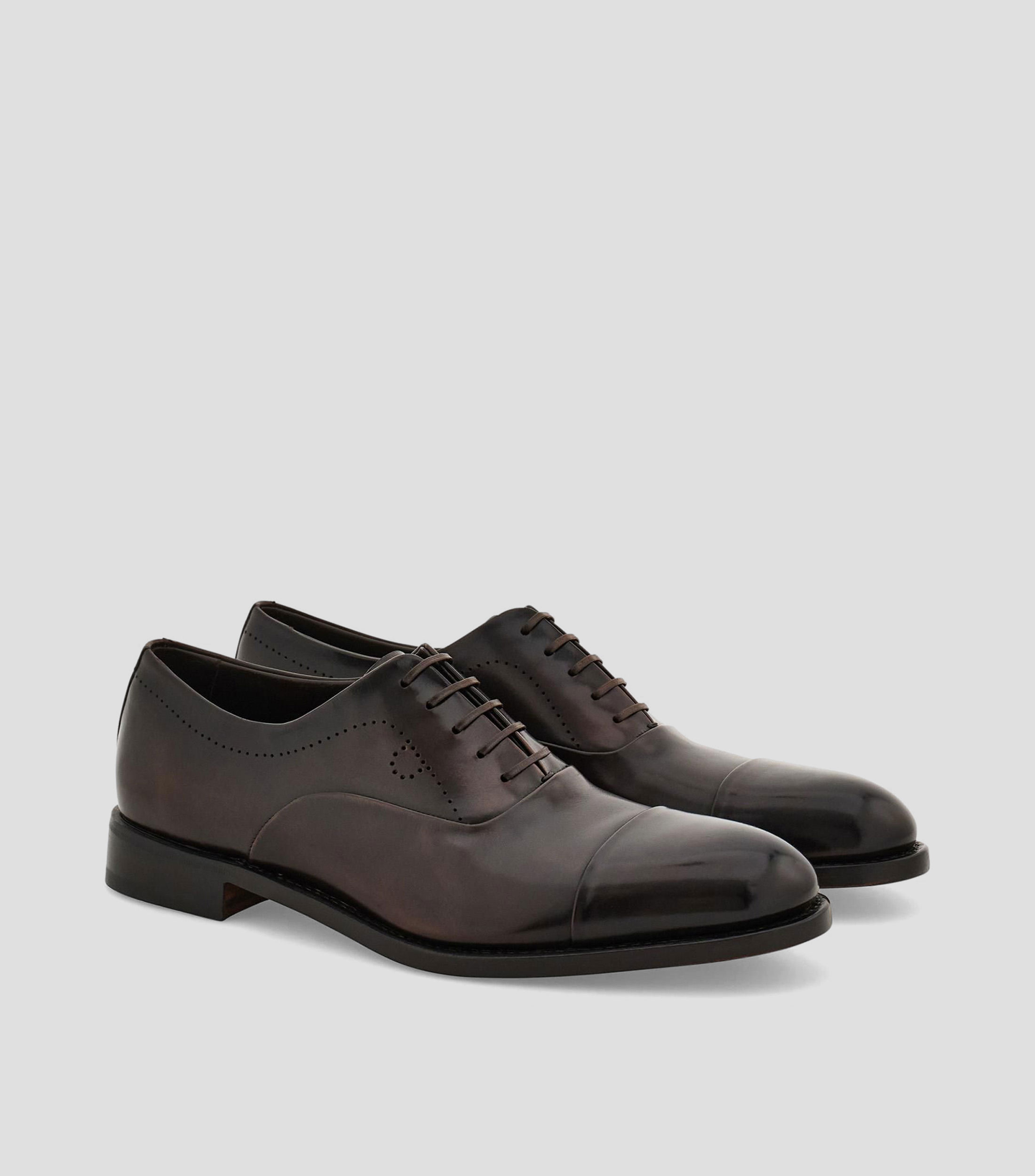 Zapatos Oxford Tramezza con cap toe Hombre